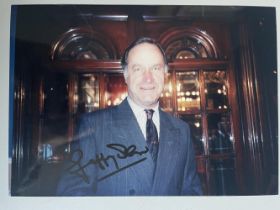 Geoffrey Palmer Late Great British Actor 9x7 inch signed photo. Good condition. All autographs