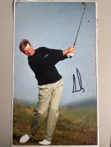 Ernie Els South African Golfer 10x8 approx magazine photo. Good condition. All autographs come