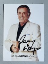 Terry Wogan TV and Radio Presenter 6x4 inch signed photo. Good condition. All autographs come with a