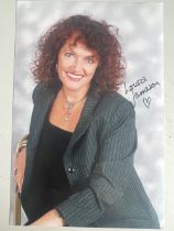 Louise Jameson Popular Actress Tenko Dr Who 8x6 inch signed photo. Good condition. All autographs