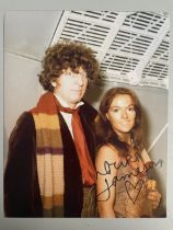 Louise Jameson Popular Actress Dr Who 10x8 inch signed photo. Good condition. All autographs come