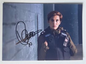 Vicky McClure Line of Duty Actress 7x5 inch signed photo. Good condition. All autographs come with a