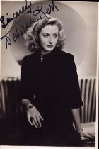 Deborah Kerr signed 6x4inch black and white photo. Good condition. All autographs are genuine hand