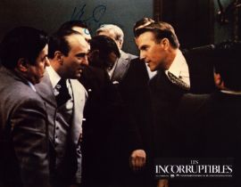 Kevin Costner signed 10x8 inch Les Incorruptibles colour promo photo. Good condition. All autographs