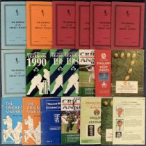 Cricket Collection of 20 Items Includes Journals, programmes, Books & Annuals, 7 x The Journal of