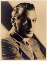 Gary Cooper signed 10x8inch vintage photo. . Good condition. All autographs are genuine hand