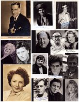 Collection of Entertainment Vintage signed pictures including names of Lynda Baron, Clifford