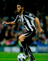 Haten Ben Arfa Signed Photo (Pictured playing for Newcastle) approx size 10 x 8 inches, good