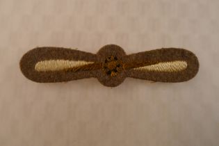 Scarce WW1 Royal Flying Corps (RFC) original 1st Class Air Mechanic badge. This is scarce original