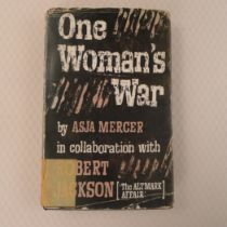 First Edition One Woman's War by Asja Mercer in collaboration with Robert Jackson published by