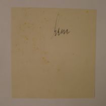 Rare WW2 Luftwaffe The original wartime signature of Helmut Lent KC (1918 1944) who was a German