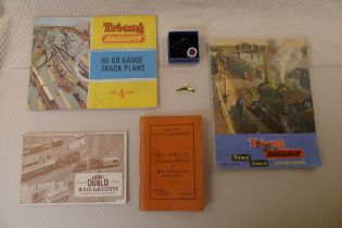 A collection of vintage Railway , Model Railway items comprising an original National Union of