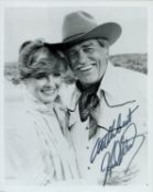 Howard Keel Signed 10x8 inch Black and White Photo. Signed in black ink. Good condition. All