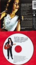 Music, Katie Melua signed The Closest Thing To Crazy single CD cover. The Closest Thing to Crazy