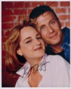 Paul Reiser and Helen Hunt Mad about You signed 10x8 colour photo. Good condition. All autographs