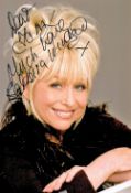 Barbara Windsor signed 6x4 colour photo dedicated. Good condition. All autographs come with a