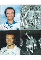 Football Paul Reaney Signed Photos Collection 4 x Paul Reaney Signed Photos approx. size 10 x 8