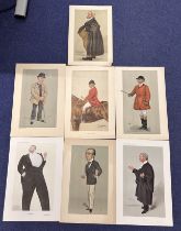 Vanity Fair print collection of 7 Prints. Titles include For The Times Subject Mr John Patrick