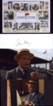 Ian Holm 12x8 inch approx Chariots of Fire mounted signature piece includes signed white card two