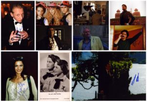 TV FILM collection of 10 signed 12x8 photos. Signatures such as Michael Haneke, Niels Arestrup,