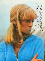 Julie Christie signed 10x7 inch approx colour magazine photo. Good condition. All autographs come