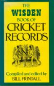The Wisden Book of Cricket Records compiled and edited by Bill Frindall first edition hardback book.