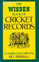 The Wisden Book of Cricket Records compiled and edited by Bill Frindall first edition hardback book.