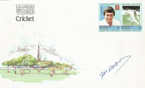 Cricket Bob Woolmer signed Leaders of the World Cricket FDC. Robert Andrew Woolmer (14 May 1948 - 18