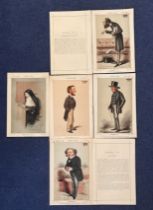 Vanity Fair print collection of 5 prints. Titles including Statesmen No 27 Subject The Duke of