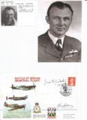 WW2 BOB fighter pilot Josef Vopalecky 310 sqn signature piece with biography details fixed to A4