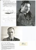 WW2 BOB fighter pilot Jereczek, Edmund 43sqn, Tearle, Francis 600 sqn signature pieces with