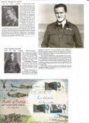WW2 BOB 1 RCAF sqn fighter pilots Paul Pitcher, Ernest McNab, Robert Fumerton signed 1965 BOB FDC