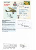 WW2 BOB fighter pilot Robert Holland 600 sqn, Leslie Tweed signed cover and signature piece with