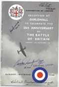 WW2 BOB fighter pilots L Batt 238 sqn, R McDougall 3 sqn, M Constable -Maxwell 56 sqn, A Murray 46