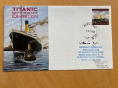 Titanic survivor Millvina Dean signed 1998 White Star Line Exhibition cover with Adelaide