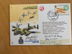 WW2 US Gen James Doolittle, Gen Curtis Le May and Carl Spatz signed Lancasters of Battle of