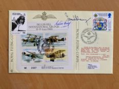 WW2 rare fighter ace Colin Gray DSO DFC top New Zealand ace 27 victories and James Lacey DFM top BOB