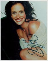 Julia Roberts signed 10x8 inch colour photo. Good condition. All autographs are genuine hand