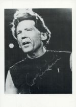 Jerry Lee Lewis signed 7x5 inch black and white photo. Good condition. All autographs are genuine