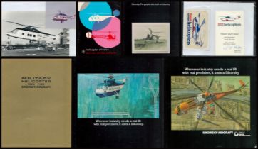 Helicopter Publications Collection Includes Sikorsky Aircraft 3 x Different, British United