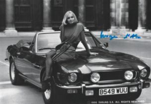 Maryam D'Abo signed 10x8 inch black and white photo. Good condition. All autographs are genuine hand