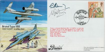 Geoffrey Auty and William Strang signed EJA26 cover. Good condition. All autographs are genuine hand