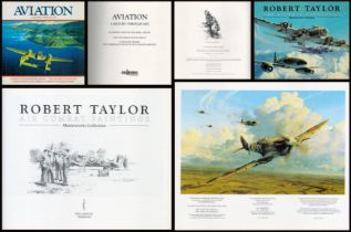 Aviation Art Publications Collection Includes Air Combat Paintings - Masterworks Collection by