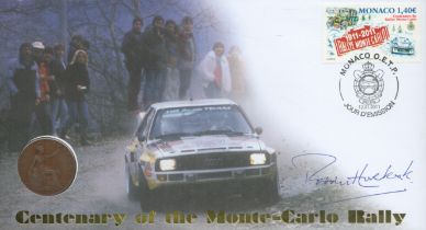 Paddy Hopkirk signed Centenary of the Monte-Carlo Rally FDC PM Monaco O.E.T.P 12.01.2011 Jour D'