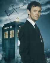 John Simm signed 10x8 inch Dr Who colour photo. Good condition. All autographs are genuine hand