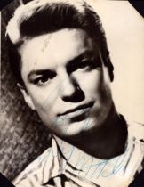 Guy Mitchell signed 4x3 inch vintage black and white photo. Good condition. All autographs are