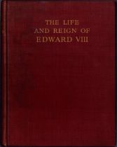 The Life and Reign of Edward VIII by William J. Makin, Hardcover book. Sold on behalf of Michael