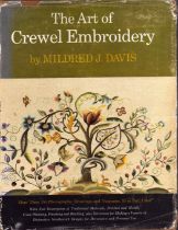 Art of Crewel Embroidery by Mildred J. Davis, Hardcover. Sold on behalf of Michael Sobell Cancer