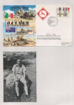 WW2. Field Marshal Lord Carver GCB CBE DSO MC Signed Western Desert Operation Compass FDC. British