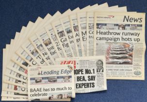 British Airways News 2003, 2004, (with many Concorde Articles) Plus British Airways Engineering -